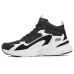 Skechers DLITES Cushioning Anti-Slip And Wear-Resistant High-Top Casual Shoes Women's Black 35