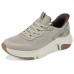Skechers Bob's Anti-Slip Wear-Resistant Low-Top Casual Shoes Men's Taupe Gray/Umber, 42