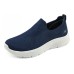 Skechers Go Walk Fle Cushioning Wear-Resistant Low-Top Casual Shoes Women's Blue White Бело-синий, 38