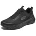 Skechers Sport Anti Slip Wear Resistant Breathable Supportive Rebound Low Top Running Shoes Men's Black Черный, 41.5