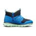 Skechers Cushioning, Slip Resistant, And Abrasion Resistant Kids Lifestyle Shoes Blue Black Teenagers 27.5