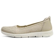 Skechers Cushioning Wear-Resistant Low-Top Casual Shoes Women's Taupe Серо-коричневый, 36