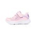 Skechers Flex Blast Slip Resistant Anti Kick Abrasion Resistant Low Top Toddler Shoes Pink Infant And Toddler Pink/Lavender, 24