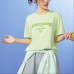 Skechers T Shirt Unisex Light Green Light Green/00QB, M