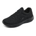 Skechers Cushioning Low-Top Casual Running Shoes Women's All Black Черный, 35.5