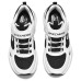 Skechers Wear-Resistant Slip-Resistant Kids Lifestyle Shoes Black White Kids' 30