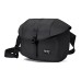Skechers Sports Alliance Series Fabric Shoulder Bag Crossbody Bag Unisex Charcoal Black сажа