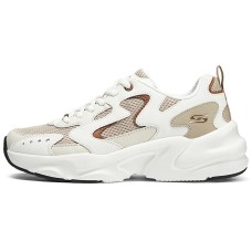 Skechers BOBS BAMINA 2 Cushioned Wear-Resistant Breathable Low-Top Chunky Sneakers Women's Taupe Серо-коричневый, 35