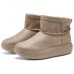 Skechers Bob's Wear-Resistant Slip-Resistant Short Snow Boots Women's Taupe Серо-коричневый, 38