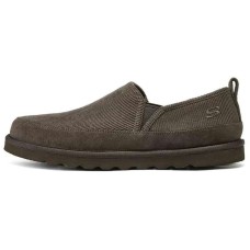 Skechers SKECHERS MENS USA Anti-Slip Wear-Resistant Low-Top Casual Shoes Men's Umber Коричневый, 41