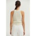 Women's Audrey Chunky Halter Top Белый, XSmall