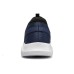 Skechers Flection 1.0 Cushioned Slip-Resistant Low-Top Sports Casual Shoes Men's Blue White 43