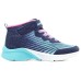 Skechers Girls Cushioning Wear-Resistant Ankle-Length Kids' Boots Teenagers Navy/multicolor, 27.5