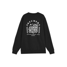 Skechers Sweatshirt Unisex Carbon Black сажа, L