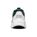Skechers D'Lites Airy Low Top Running Shoes White/Black/Green Women's 35.5