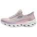 Skechers Cushioning Breathable Lightweight Low Top Casual Running Shoes Women's Purple Фиолетовый, 35