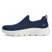 Skechers Go Walk Fle Cushioning Wear-Resistant Low-Top Casual Shoes Women's Blue White Бело-синий, 38