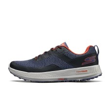 Skechers Cushioning Wear-Resistant Low-Top Running Shoes Men's Black Orange Черный, 43.5