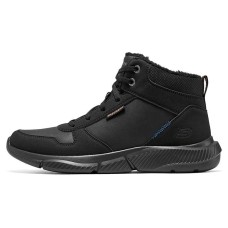 Skechers Ingram Anti-Slip Wear-Resistant Breathable Warm High-Top Casual Shoes Men's Black Черный, 42.5
