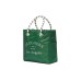 Skechers LeSportsac Collaboration Fabric Tote Bag, Shopping Bag, Shoulder Bag, Handbag Large Size Unisex Dark Green Зеленый, Large Size