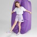 Skechers Slip Resistant, Abrasion Resistant, Breathable Children's Sandals Purple Pink Teenagers 27.5