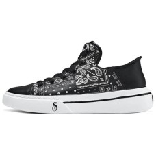 Skechers SNOOP Anti-Slip Wear-Resistant Low-Top Casual Shoes Men's Black Черный, 42