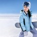 Skechers Down Jacket Luo Blue Teenagers Розово-голубой, 150
