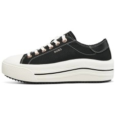 Skechers Bob's Anti-Slip Wear-Resistant Low-Top Skateboard Shoes Women's Black Черный, 38