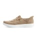 Skechers Slip Ins Hands Free Slip-Ins Anti-Slip And Wear-Resistant Coverage Low-Top Canvas Shoes Women's Tan Бежевый, 35