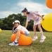 Skechers Go Fle Wear-Resistant Breathable Slip-Resistant Kids Lifestyle Shoes White Lavender Teenagers 35