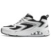 Skechers Cushioning Wear-Resistant Low-Top Casual Shoes Women's Black White Черно-белый, 38