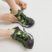 Skechers Durable Breathable Children's Sandals Black Green Teenagers 27.5