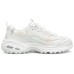 Skechers D'LITES Low-Top Chunky Sneakers Women's White Pink Белый Розовый, 35.5