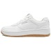 Skechers Court Classics Anti-Slip Wear-Resistant Low-Top Skateboard Shoes Women's White Yellow Белый Желтый, 37