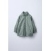 Прорезиненный дождевик со съемным капюшоном ZARA Голубой, 1½ лет (года) (86 cm)