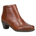 Easy Spirit Camira Round Toe Zippered Booties Womens Size 8.5 M Casual Boots E-C Коричневый