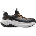 Skechers Sport Anti-Slip Wear-Resistant Breathable Support Low-Top Casual Running Shoes Men's Black Orange Black/charcoal gray, 42