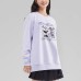 Skechers Colorful Sweatshirts Unisex Photinia Purple/00FW Photinia Purple/00FW, L