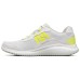 Skechers Flection Cushioning, Slip Resistant, And Abrasion Resistant Low Top Running Shoes Men's Gray Yellow 44