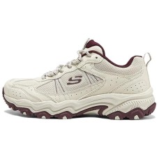 Skechers OUTDOOR Anti-Slip Wear-Resistant Low-Top Chunky Sneakers Women's Ecru 36
