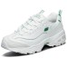 Skechers D'LITES 1.0 Anti-Slip Wear-Resistant Low-Top Casual Shoes Women's White Green White green, 36.5