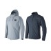 Skechers Casual Sportswear Men's Trade Wind Gray+Dark Gray Trade Wind Gray+Dark Gray, XL, Woven Hooded Jackets & Coats+Woven Jackets & Coats