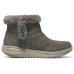 Skechers ON THE GO STELLAR Waterproof And Slip Resistant Short Mid Calf Snow Boots Women's Taupe Серо-коричневый, 36