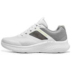 Skechers Skech-Lite Pro Anti-Slip Wear-Resistant Low-Top Casual Running Shoes Men's White Gray 42