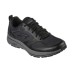 Skechers Go Run Consistent Cushioned Slip-Resistant Low-Top Casual Running Shoes Men's Black Gray Черный, 44.5