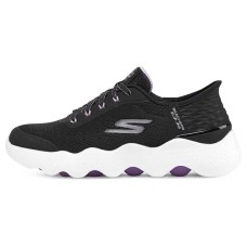 Skechers Go Walk Massage Fit 'Black Lavender' Women's 36