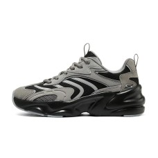 Skechers DLITES Anti-Slip Wear-Resistant Low-Top Casual Running Shoes Women's Gray Black Серый черный, 38