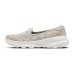 Skechers Durable Breathable Lightweight Low-Top Casual Shoes Women's Taupe Серо-коричневый, 39