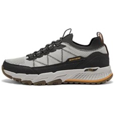 Skechers OUTDOOR MENS Non-slip Support Low-Top Outdoor Shoes Men's Gray Yellow Серый Желтый, 41.5
