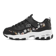 Skechers D'LITES Series Kids Lifestyle Shoes Black Teenagers 36
